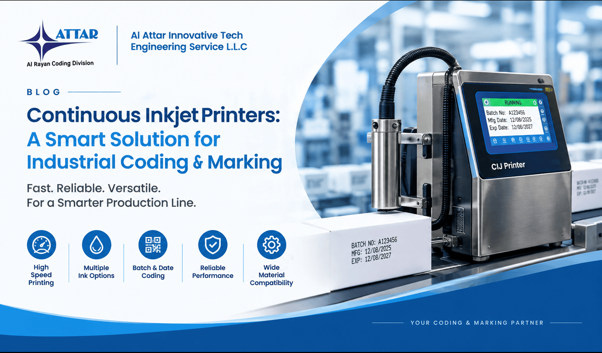 Continuous Inkjet Printers: A Practical Guide for Modern Manufacturing