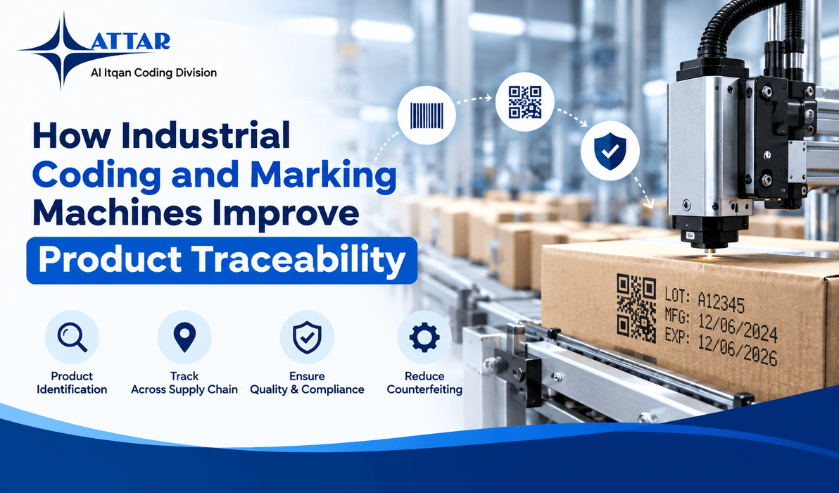 How Industrial Coding and Marking Machines Improve Product Traceability