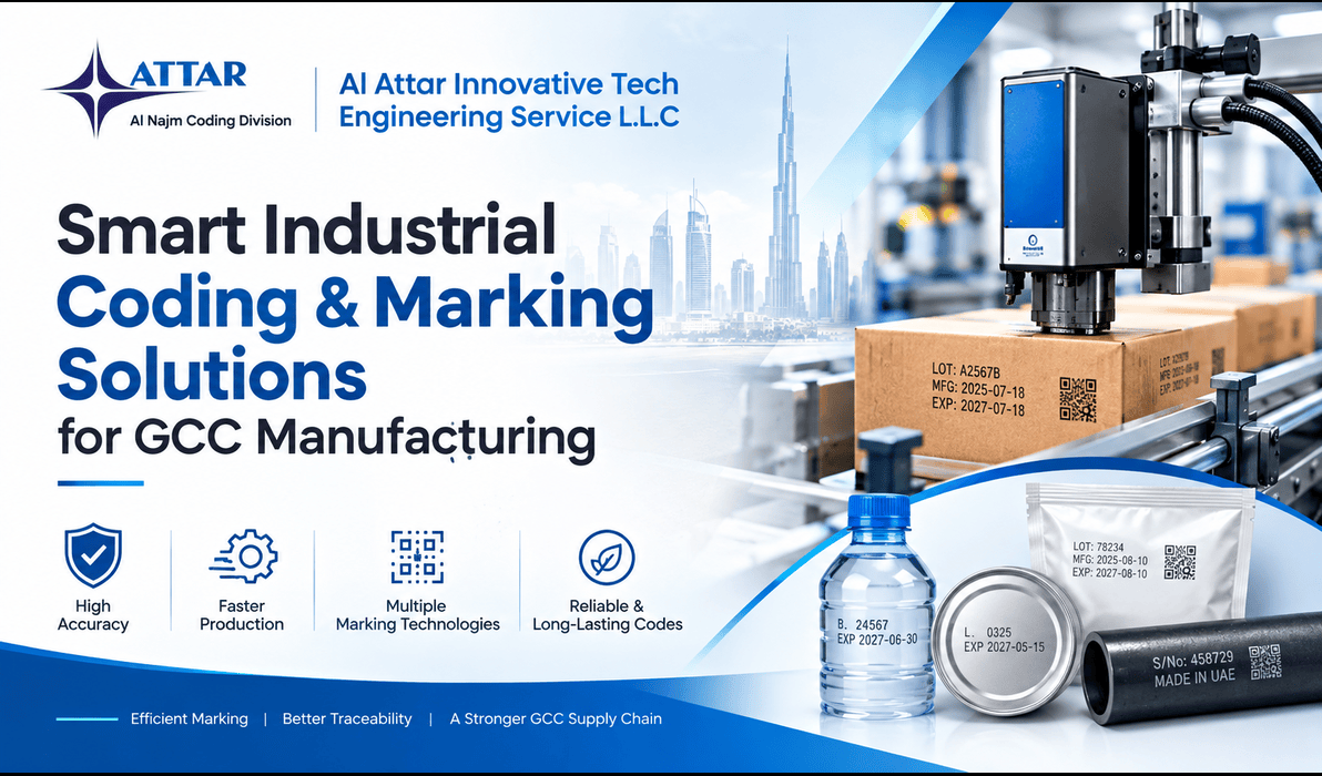 Smart Industrial Coding & Marking Solutions for GCC Manufacturing