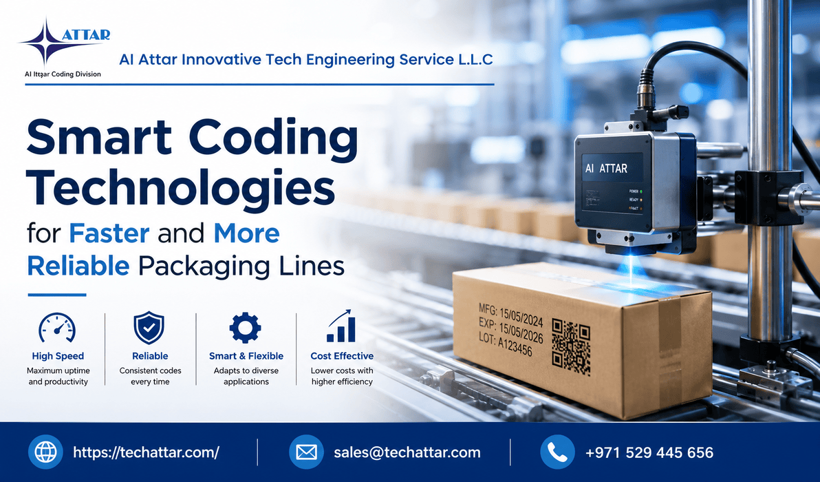 Smart Coding Technologies for Faster and More Reliable Packaging Lines