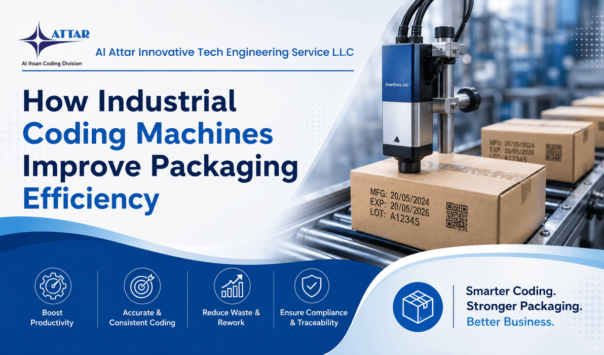 How Industrial Coding Machines Improve Packaging Efficiency
