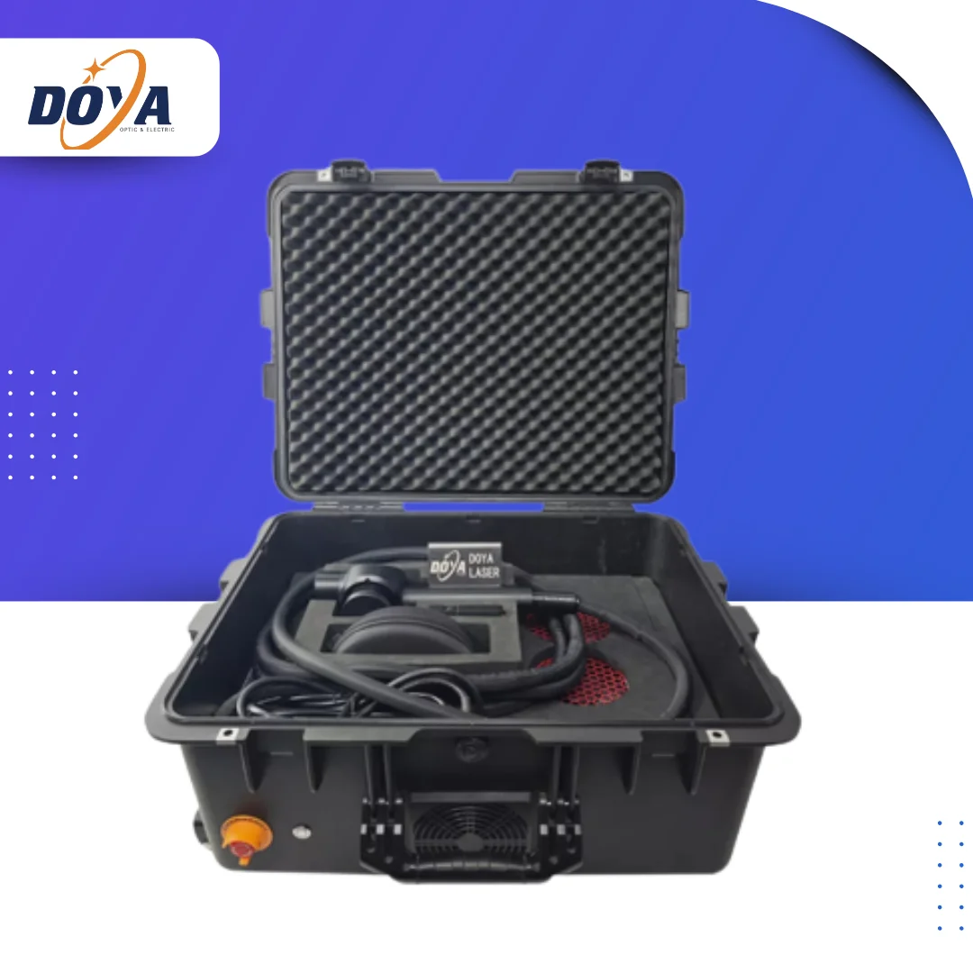 Doyalaser Backpack Portable Pulse Fiber Laser Cleaning Machine