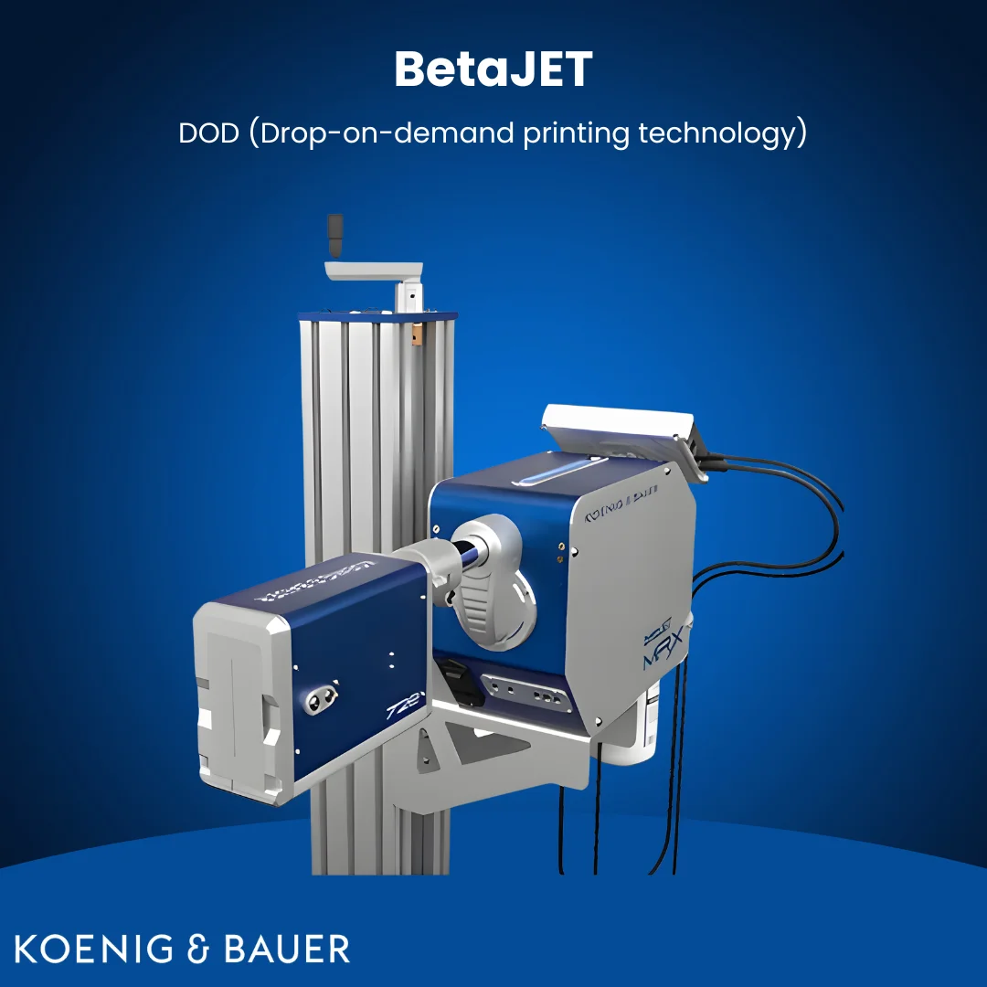 betaJET MRX72e Wide-Format DOD Printer for Case & Carton Coding