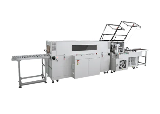 Fully Automatic L Type Vertical Upper & Lower Sealing and Shrinking Machine  GPL-5545DI + GPS-5030LW