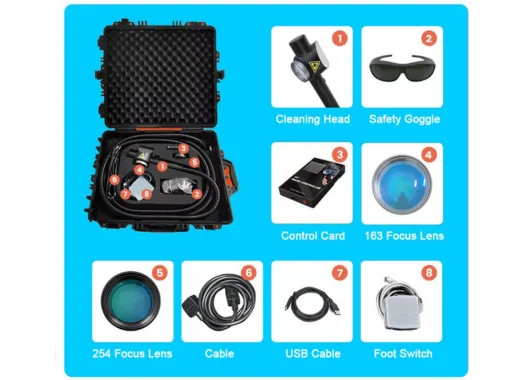 Doyalaser Backpack Portable Pulse Fiber Laser Cleaning Machine
