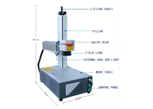 Doyalaser Desktop All-in-one Type Fiber Laser Marking Machine