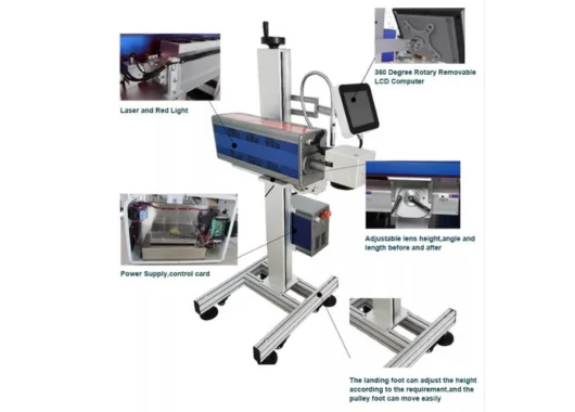 Doyalaser Flying Fiber Laser Marking Machine