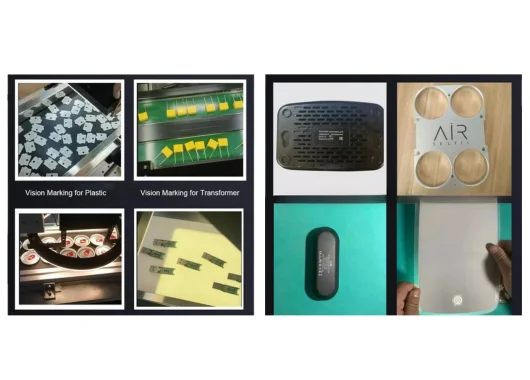 Doyalaser Automatic Focus CCD Vision Positioning Fiber Laser Marking Machine