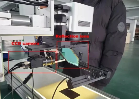 Doyalaser Automatic Focus CCD Vision Positioning Fiber Laser Marking Machine