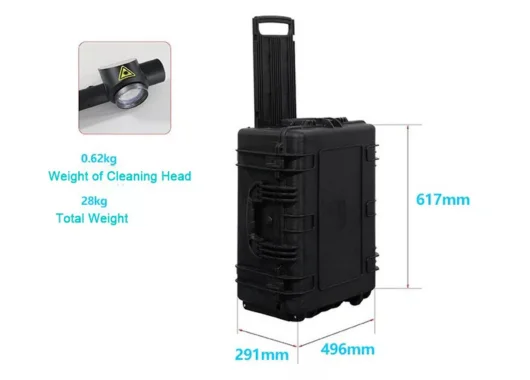 Doyalaser Backpack Portable Pulse Fiber Laser Cleaning Machine