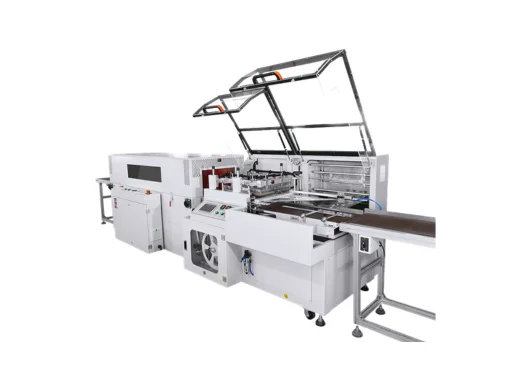Auto High-Speed Vertical L-Bar Sealer and Shrinking Packaging Machine  GPL-5545DH + GPS-5030LW
