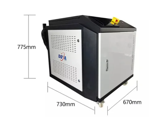 Doya Handheld Pulse Fiber Laser Cleaning Machine For Mould Rust Removal