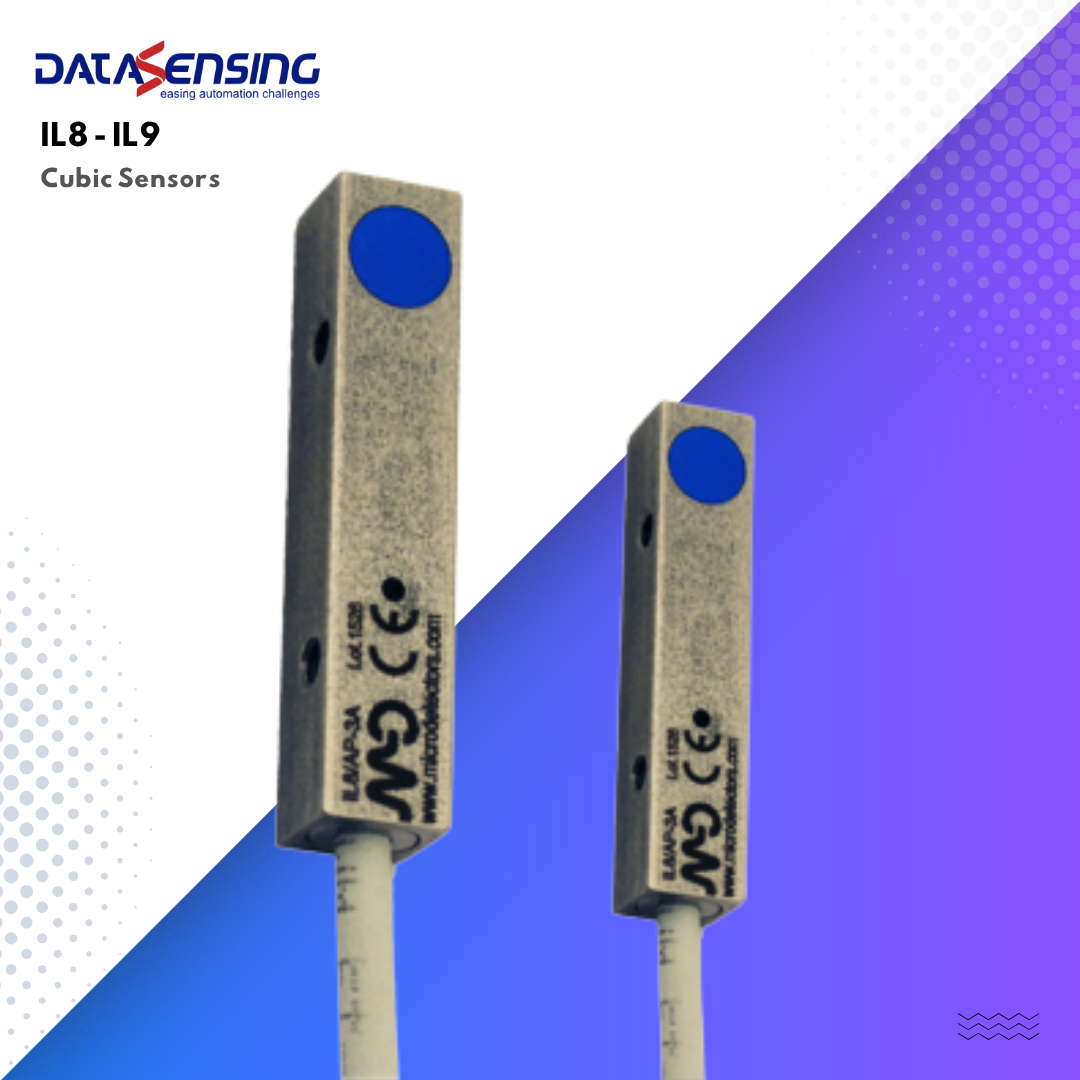 Inductive Cubic sensors IL8/IL9 Series